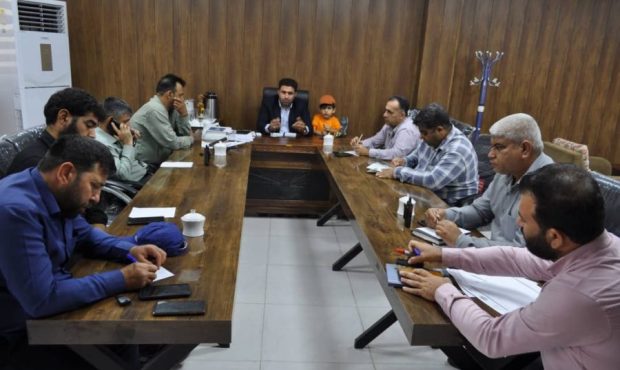 بررسی چالش‌ها و هماهنگی واحدها در نشست تخصصی حوزه خدمات شهری شهرداری مسجدسلیمان