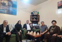 عیادت نماینده مجلس به همراه جمعی از مسئولان از پیشکسوت رسانه مسجدسلیمان