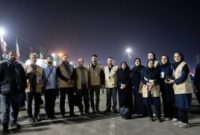 دومین کاروان رسانه ای سفیران حسینی خوزستان در روزخبرنگار در شلمچه