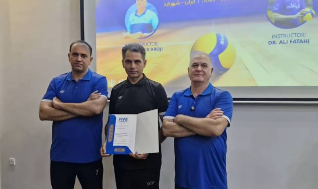 کسب بالاترین مدرک مربیگری والیبال سطح ۲ بین المللی توسط مسعود فردی پور مربی تیم‌های والیبال نفت مسجدسلیمان و تیم‌های منتخب خوزستان