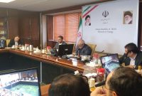 دیدار نماینده مردم مسجدسلیمان با وزیر نیرو  به منظور  بررسی وپیگیری  مسائل حوزه انتخابیه