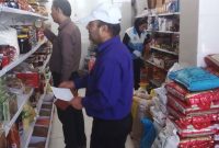 بازدید و نظارت مشترک کارشناسان امنیت غذایی جهاد کشاورزی ، صنعت معدن تجارت و شبکه بهداشت از بازار و نانوایی‌های شهرستان اندیکا