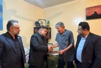 تقدیر فرماندار و معاون مدیر کل صداوسیما خوزستان از پیشکسوت رسانه مسجدسلیمان