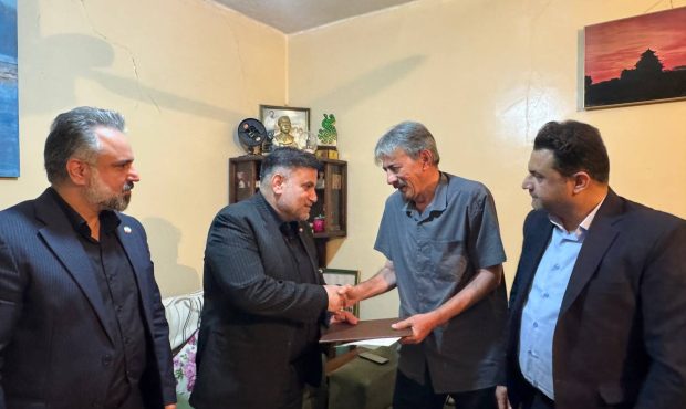 تقدیر فرماندار و معاون مدیر کل صداوسیما خوزستان از پیشکسوت رسانه مسجدسلیمان