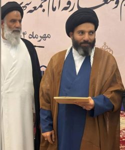 پیام تبریک دکتر رضا جباری در پی انتصاب حجت‌الاسلام والمسلمین سید اکبر موسوی به امامت جمعه شهرستان مسجدسلیمان