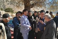 بررسی مشکلات زیر ساختی ، خدماتی و گردشگری منطقه موری بخش چلو در بازدید فرماندار اندیکا و مدیران استانی