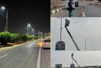 تعدیل وات روشنایی معابر در شهرستان لالی اجراء شد.