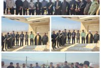 غبار روبی و عطرافشانی مزار مردان بی‌نشان شهرستان اندیکا به مناسبت هفته دولت