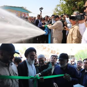 افتتاح پروژه آبرسانی به ۵۰ روستای  اندیکا با حضور استاندار خوزستان