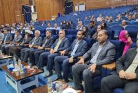 آیین تجلیل از مدیران و کارمندان نمونه دستگاه‌های اجرایی شهرستان مسجدسلیمان برگزار  شد