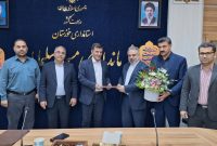 آیین تودیع و معارفه معاون سیاسی اجتماعی فرمانداری شهرستان مسجدسلیمان برگزار شد