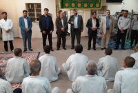 بازدید میدانی دادستان مرکز خوزستان از زندان الحدید و کمپ ماده ۱۶ اهواز