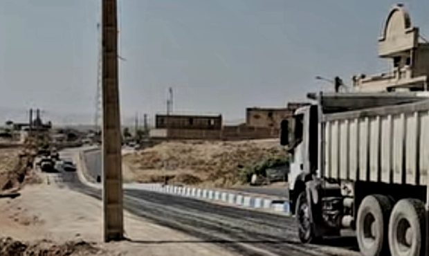 پایان انتظار ۳ ساله؛ جاده پرخطر ورودی قلعه خواجه آسفالت شد