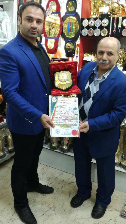 انتصاب محسن عالیوند به  رئیس سبک جهانی نینجاواریوآسیا ونائب رئیس سبک جهان