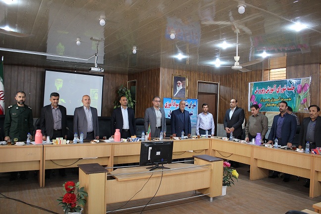 با حضور نماینده مردم در مجلس شورای اسلامی،شورای آموزش و پرورش شهرستان مسجدسلیمان مسجدسلیمان برگزار شد   