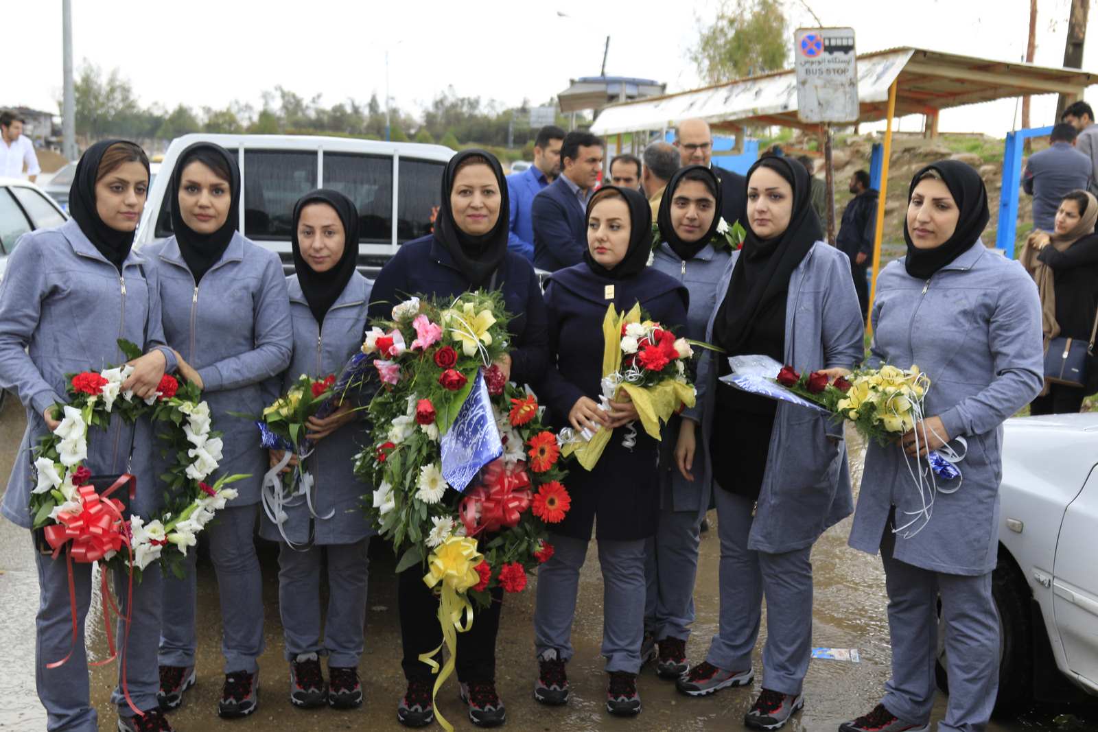 استقبال از بانوان مدال آور کاراته