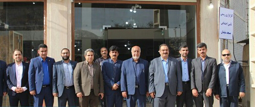 با حضور مدیرکل تامین اجتماعی خوزستان:  دفتر کارگزاری رسمی تامین اجتماعی مسجدسلیمان افتتاح شد